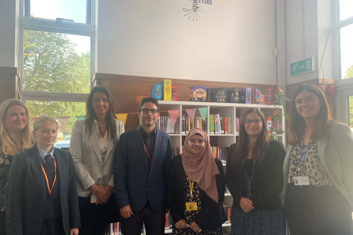 Ark John Keats welcomes VIPs to launch of new school library – Ark