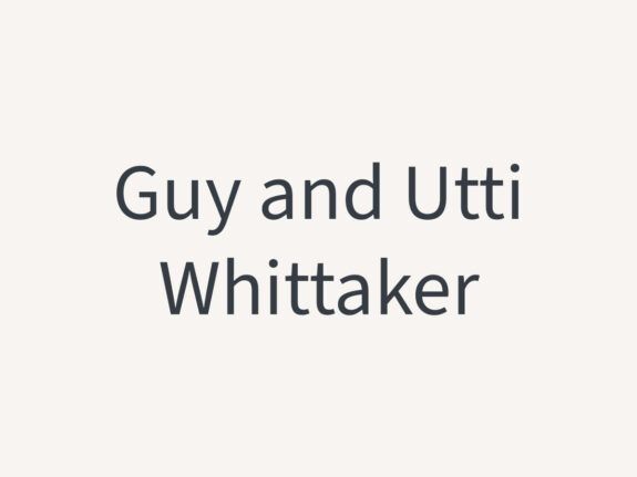 Guy and Utti Whittaker
